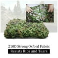 thumbnail image 2 of DUNCHATY Camo Netting, Camouflage Net, Bulk Roll, Mesh, Cover, for Hunting, Decoration, Sun Shade, Party, Camping, Outdoor and Indoor, 10 x 5 FT, 2 of 7