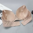thumbnail image 4 of Bras for Women Padded Back Smooth Seamless Stretch T Shirt Underwire Shaping Bra Size S-3XL, 4 of 7