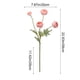 thumbnail image 3 of Loto Simulado De Plástico Ramo de 4 flores de loto artificiales rosas para decoración del hogar, boda, centro de mesa para fiestas JASKFLY, 3 of 9