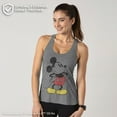 thumbnail image 2 of Womens Mickey & Friends Classic Mickey Distressed Racerback Tank, 2 of 9