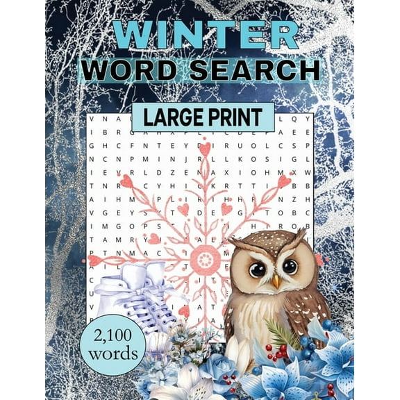 Winter Word Search, (Paperback)