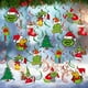 thumbnail image 2 of Decoración de Fiesta Colgante Grinch Feliz Navidad 44 Piezas, 2 of 7