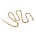 thumbnail image 1 of Metal Curb Chain, Aluminum Curb Chain Twisted Link Elegant Appearance  For Anklet, 1 of 8