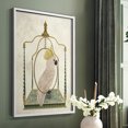thumbnail image 5 of White Cockatoo on Swing Framed Print in White Solid Wood 8 x 10 Framed Print, 5 of 6