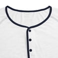 thumbnail image 6 of hotojiny Men's Long Sleeve Henley Shirts Cotton 3-Button Spring Casual T-Shirts Comfy Crew Neck Soft Muscle Tops(White,X-Large), 6 of 7