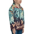thumbnail image 5 of Kdxio Western Style Bald Eagle Pattern Kids Boys Girls Zip Up Hoodie 3D Printed Hooded Sweatshirt Hoody Coat with Pocket 7-12 Y-Medium, 5 of 6