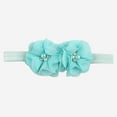 thumbnail image 4 of Cute Hairbands for Girls Size 0-3 Toddlers Trendy Stretchy Solid Color Floral Hair Accessories Ribbons Headbands, 4 of 4