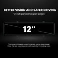 thumbnail image 6 of Car Rear View Mirror Camera Dual Dash Cam DVR Video Recorder Driving Recorder with Night Vision Panoramic Rearview Mirror with 4K 12" Full Touch Screen, 6 of 12