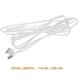 thumbnail image 2 of Conector LED de cable extendido de doble extremo de longitud de 3 metros de longitud para SMD 5050 3528 RGB LED tira de luz, 2 of 7