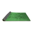 thumbnail image 2 of Ahgly Company Indoor Round Oriental Emerald Green Industrial Area Rugs, 3' Round, 2 of 4