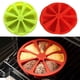 thumbnail image 2 of Molde de silicona para pasteles de 8 cavidades, antiadherente, para hacer waffles, pan, pizzas, brownies y panqueques. Bandejas resistentes al calor y sin BPA., 2 of 7