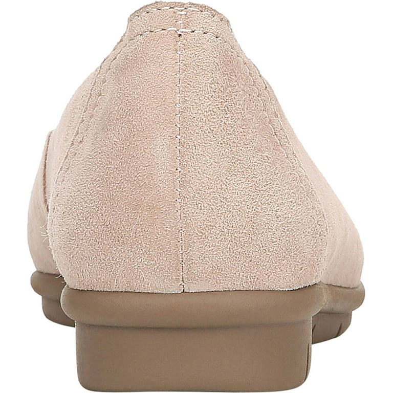 Women s SOUL Naturalizer Leyla Flat Vintage Mauve Suede Leather 11 M Walmart