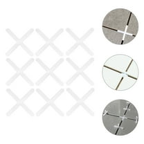 WHAMVOX 1000Pcs Leveling Spacer Cross Shape Tile Spacers Tile Spacer Replacement Ceramic Tile Levelers