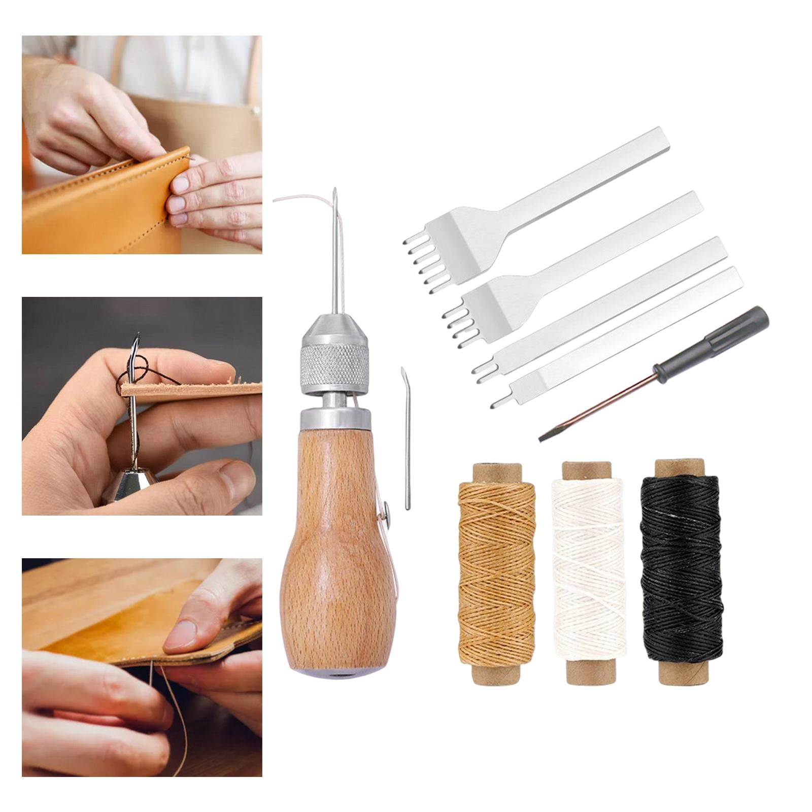 Sewing Awl Tools Stitching Stitcher Leathercraft Hand Sewing color