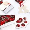 thumbnail image 5 of 2 medias navideñas colgantes con forma de pata grande para perro, para decoración navideña, 45,7 x 28,9 cm, 5 of 5