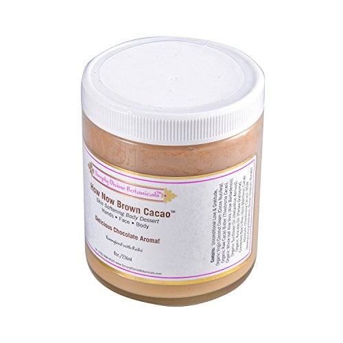 Simply Divine Botanicals How Now Brown Cacao Body Butter, 8 oz