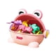 thumbnail image 4 of Divertidos juguetes de rana saltarina, geniales ranas saltarinas, regalos de fiesta con cubo de juguete saltarín Rosa, 4 of 9