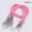 pink, variant on 10Pcs Leather Necklace Lobster Clasp Rope High Quality DIY Jewelry Cord Colorful-pink-1.5mm