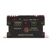 Mini Hi-Fi 500W 2 Channel Stereo Amplifier For Car Auto Motorcycle HOT