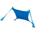 thumbnail image 3 of Grande Beach Carpa portátil Toldo de lona para acampar al aire libre Cola Beach Sun Shade Canopy Pop Up, 3 of 8