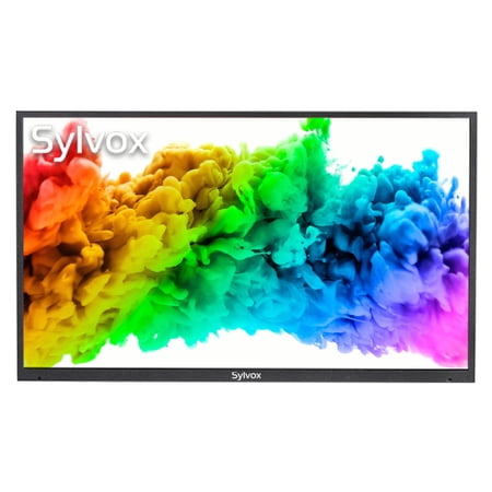 SYLVOX 43'' Outdoor TV Waterproof 4K Television, IP55 1000NITS High Brightness Supports ARC CEC Wi-Fi & Wireless Connection, All Metal Corrosion Resistant Deck Series OT43A0KAGB, 2023