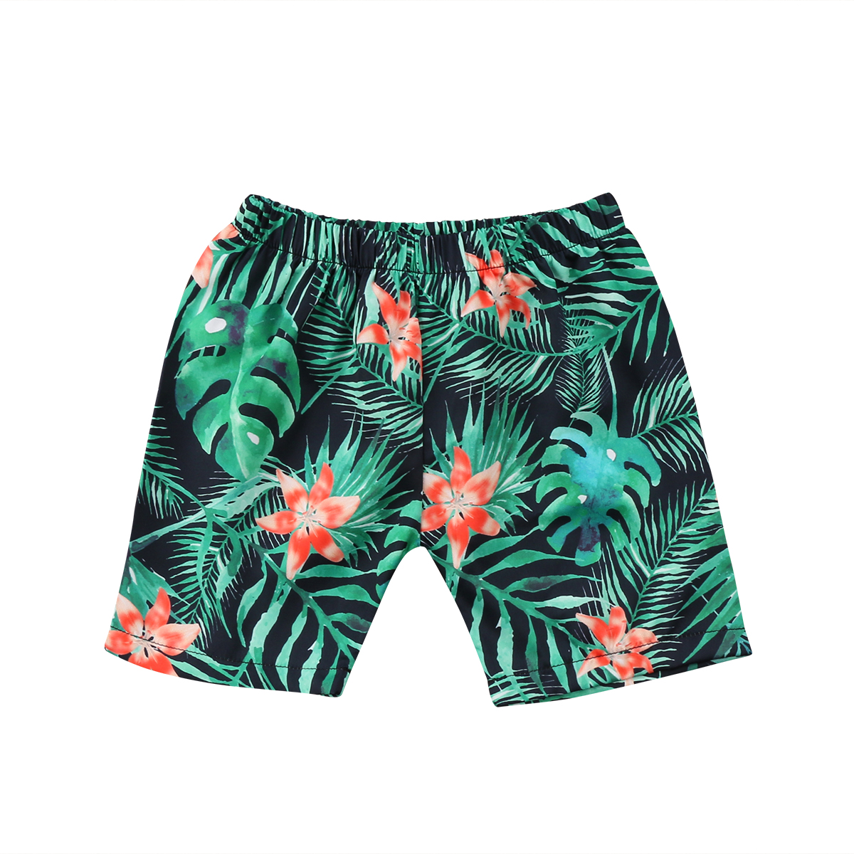 New Floral Kids Boy Stripe Beach Short 