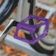 thumbnail image 5 of 1 par de pedales de bicicleta: pedal plano profesional para bicicleta de montaña y carretera, plataforma ancha de aleación de aluminio, peso ligero para andar en bicicleta., 5 of 8