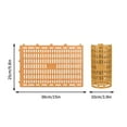 thumbnail image 2 of LSLJS Protecteur de Tronc d'Arbre - 6 Pcs Protecteurs de Tronc de Plantes Extensibles et Résistants aux Intempéries pour Arbres de Tailles Variées, Trous Respirants Conçus en Plastique Flexible, Accessoires pour la Maison, 2 of 7