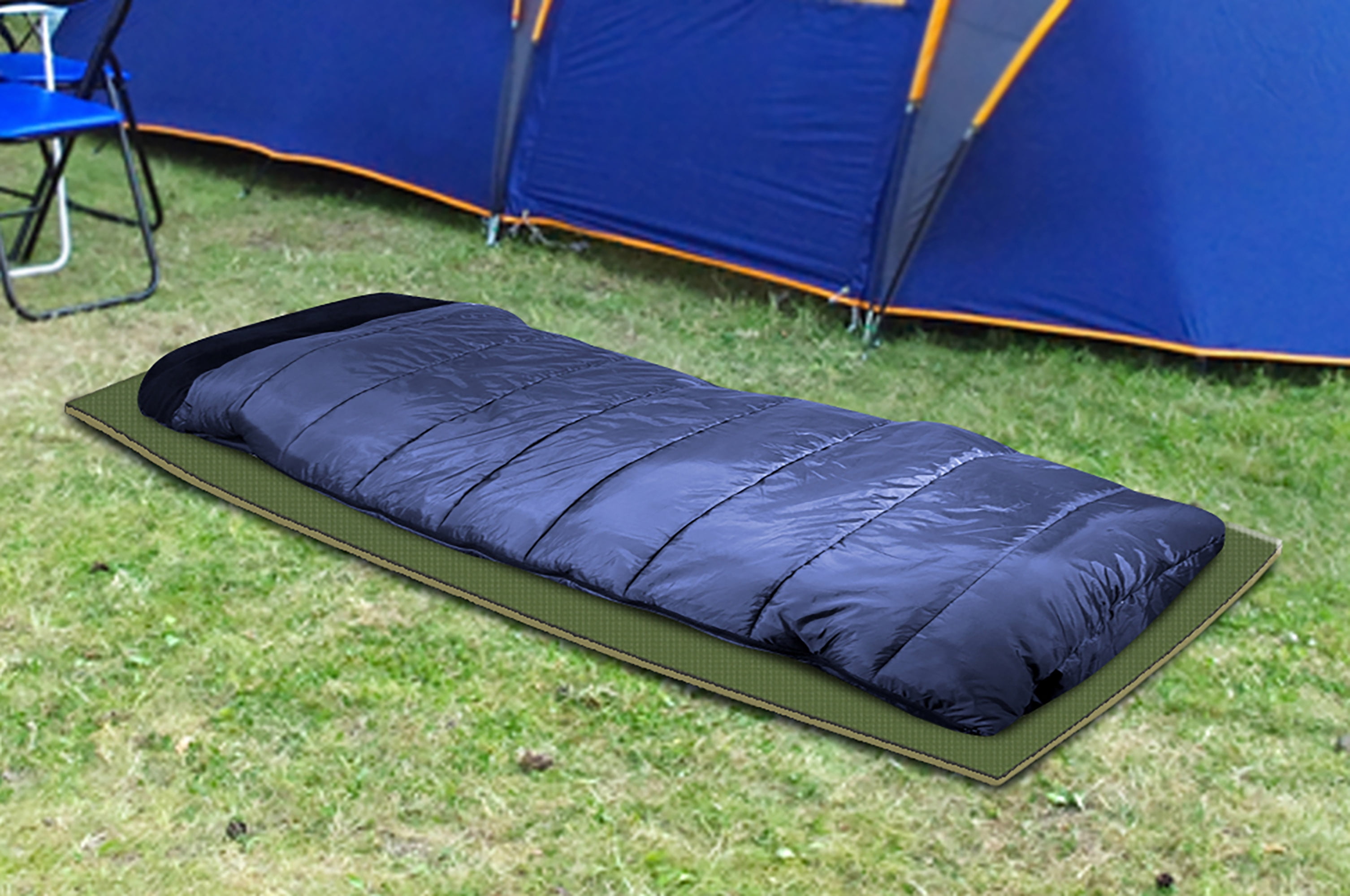 Leisure Sports 387097PEW Foam Sleep Pad, 1.25 Extra Thick Camping Mat