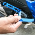 thumbnail image 6 of unbranded Motorcycle Rearview Mirror Mount Motorcycle Extension Bracket 12.1*5cm Blue, 6 of 8