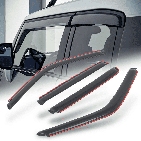 Magshion 4 Pieces In-Channel Window Visor Sun Guard Vent Wind Deflector for 1995-2000 Toyota Tahoe 4-Dr, 1995-2000 GMC Yukon 4-Dr, 1992-1999 Chevy Suburban 1500 2500