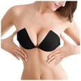 thumbnail image 1 of Harpily 2025 Intimates Women's Sticky Detachable Strap Backless Bra Self Adhesive Invisible Push Up Bra, 1 of 7
