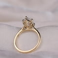 thumbnail image 4 of solitaire jewels 2CT Marquise Solitaire Moissanite Engagement Ring For Women, 14K Yellow Gold, 4 of 8