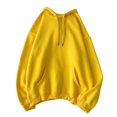 thumbnail image 2 of CEHVOM 2021 New Men Casual Patchwork Hooded Top Blouse Sweatshirt With Pockets Coat, 2 of 6