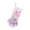 Pink, variant on Christmas Pet Cat Paw Stocking Christmas Embroidered Cat Paw Plush Christmas Stocking