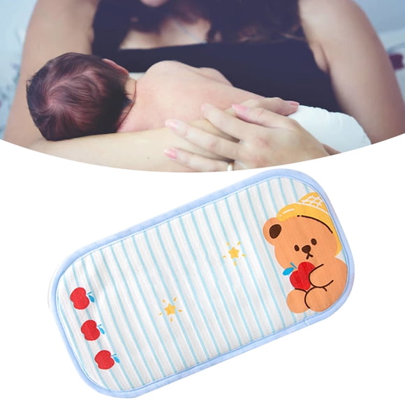 Almohada de manga de hielo para bebé, almohada de manga de hielo para bebé, almohada de lactancia de verano para bebé, almohadilla refrescante para brazo para bebé, rendimiento de primera categoría