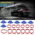 thumbnail image 4 of Kit de reparación en blanco de aleta giratoria diésel de admisión de coche de 6*33mm con juntas de colector para BMW (azul), 4 of 11