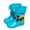 Light Blue, variant on Boys Boots For Outdoor Rainy Days Comfortable Short Ankle Boots For Kids Age 1 8 Year Old Durable Sole Lightweight Hiking Shoes For All Seasons,Sizes 9(2-3 Years)