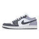 thumbnail image 2 of N I-K-E A i r-Jor-dan 1 Low AJ1 White Indigo Haze Men Casual Shoes Sneakers 553558-145, 2 of 6