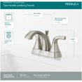 thumbnail image 2 of Peerless P2535lf Parkwood 1 GPM Centerset Bathroom Faucet - Black, 2 of 6