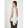 thumbnail image 3 of Blusa Halter con estampado de lunares Roman Fashion /Juvenil, 5016 (Blanco) blanco M, 3 of 6