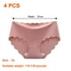 thumbnail image 2 of 4 piezas de ropa interior elástica de seda de hielo invisible sin costuras para mujer, de seda de hielo, sin dejar huellas, de una pieza, de algodón puro, parte inferior de la entrepierna, 2 of 5
