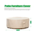 thumbnail image 2 of F&J Outdoors Waterproof Outdoor Table Cover 84"DIA x 27.5"H, 2 of 9