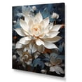thumbnail image 2 of Designart "Serene Lotus Blossom I" Lotus Canvas Wall Art, 2 of 7