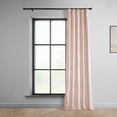 thumbnail image 2 of Half Price Drapes Light Pink Heritage Plush Velvet Room Darkening Curtains (1 Panel), 50W X 96L, 2 of 11