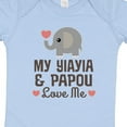 thumbnail image 4 of Inktastic My Yia Yia and Papou Love Me Boys or Girls Baby Bodysuit, 4 of 5