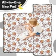 thumbnail image 4 of Baseball Hats Pattern Toddler Nap Mats for Kids Preschool,Sleeping Mat Bag or Kids,Toddler Sleeping Bag,Toddler Nap Mat or Daycare, 4 of 6