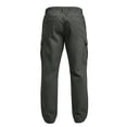 thumbnail image 6 of Lmueinov Multi Pocket Cargo Pants for Men Plus Size Button Elastic Waist Straight Leg Trousers Hiking Casual Work Outdoor Outfits S-3XL, 6 of 6