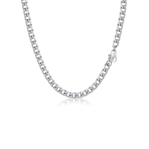 Prosteel Men's Stainless Steel Cuban Link Chain Necklace