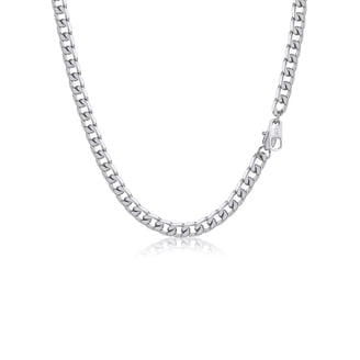 BLINGFACTORY ICED HIP HOP BOOPAC PENDANT & 24 4mm CUBAN CHAIN